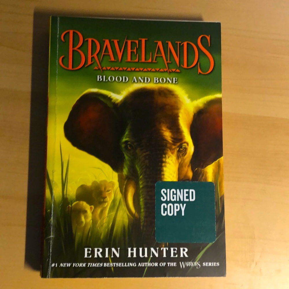 SIGNED COPY Bravelands: Blood and Bone